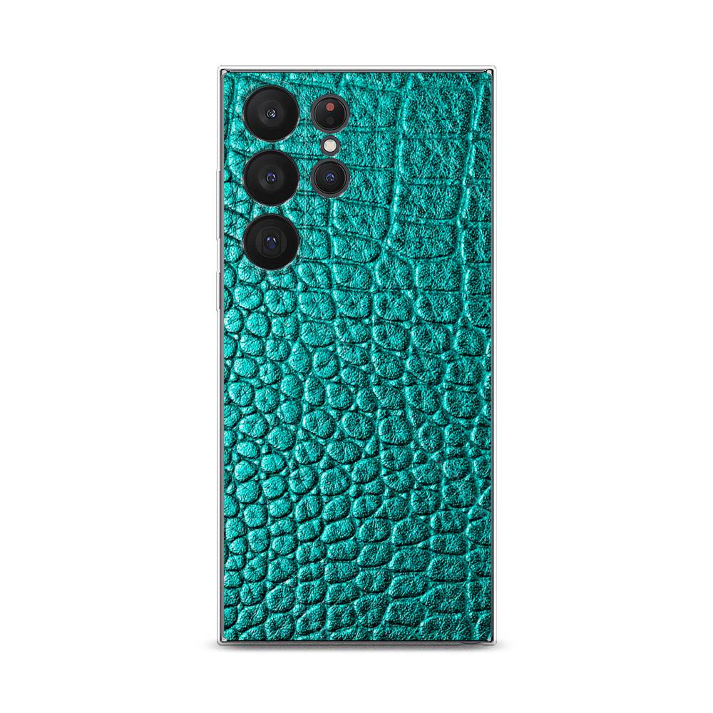 

Чехол Awog для Samsung Galaxy S23 Ultra 5G "Бирюзовая змея", 2107550-3