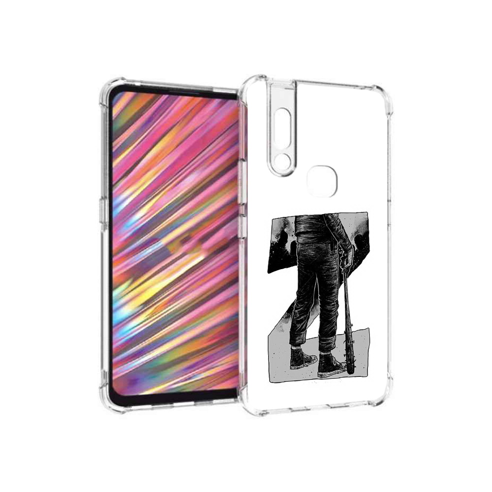 

Чехол MyPads Tocco для Vivo V15 воин черно белый (PT127905.397.265), Tocco