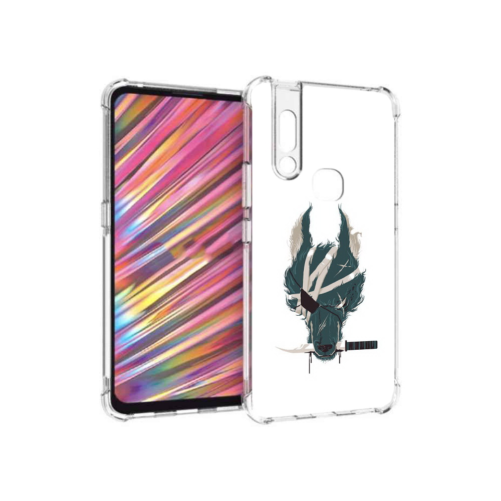 

Чехол MyPads Tocco для Vivo V15 волк-разбойник (PT127905.397.271), Прозрачный, Tocco