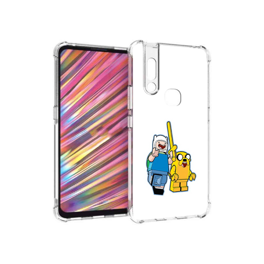 

Чехол MyPads Tocco для Vivo V15 время приключений лего (PT127905.397.274), Прозрачный, Tocco