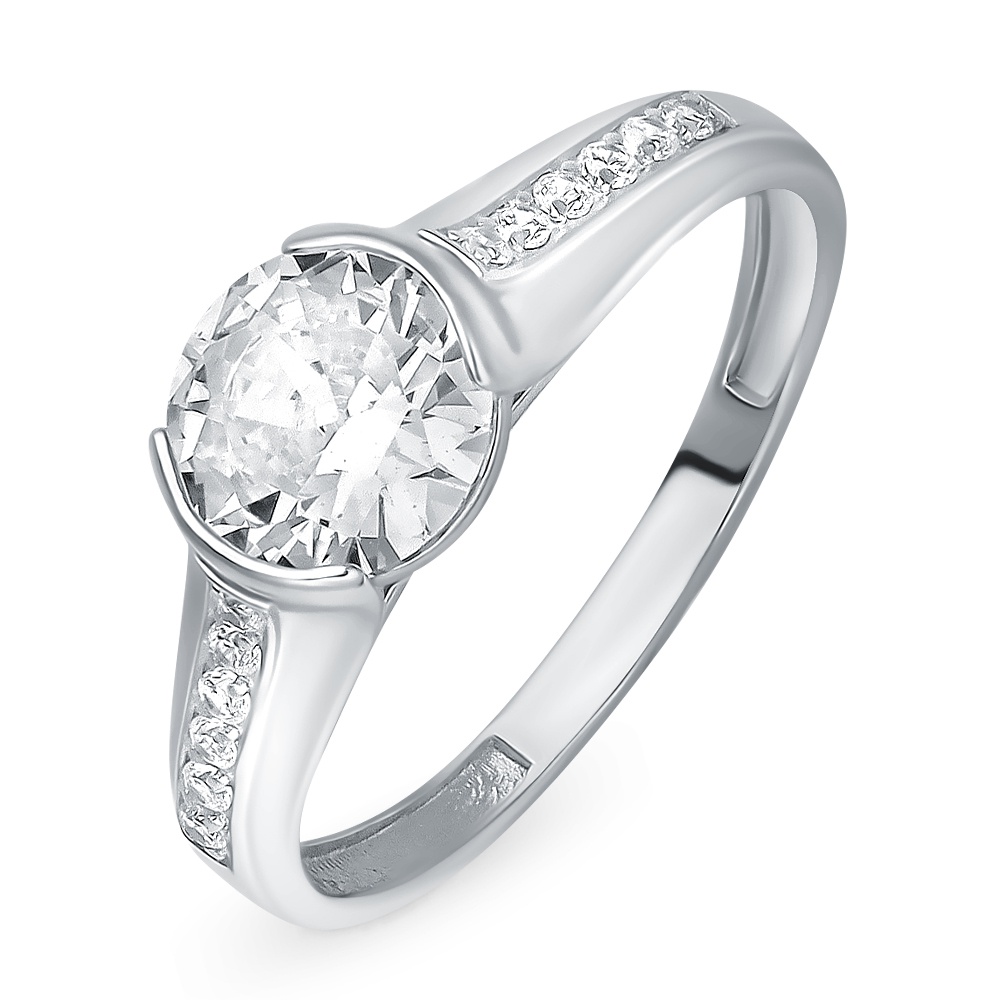 

Кольцо из серебра р. , 585Gold 701012731, фианит, 701012731