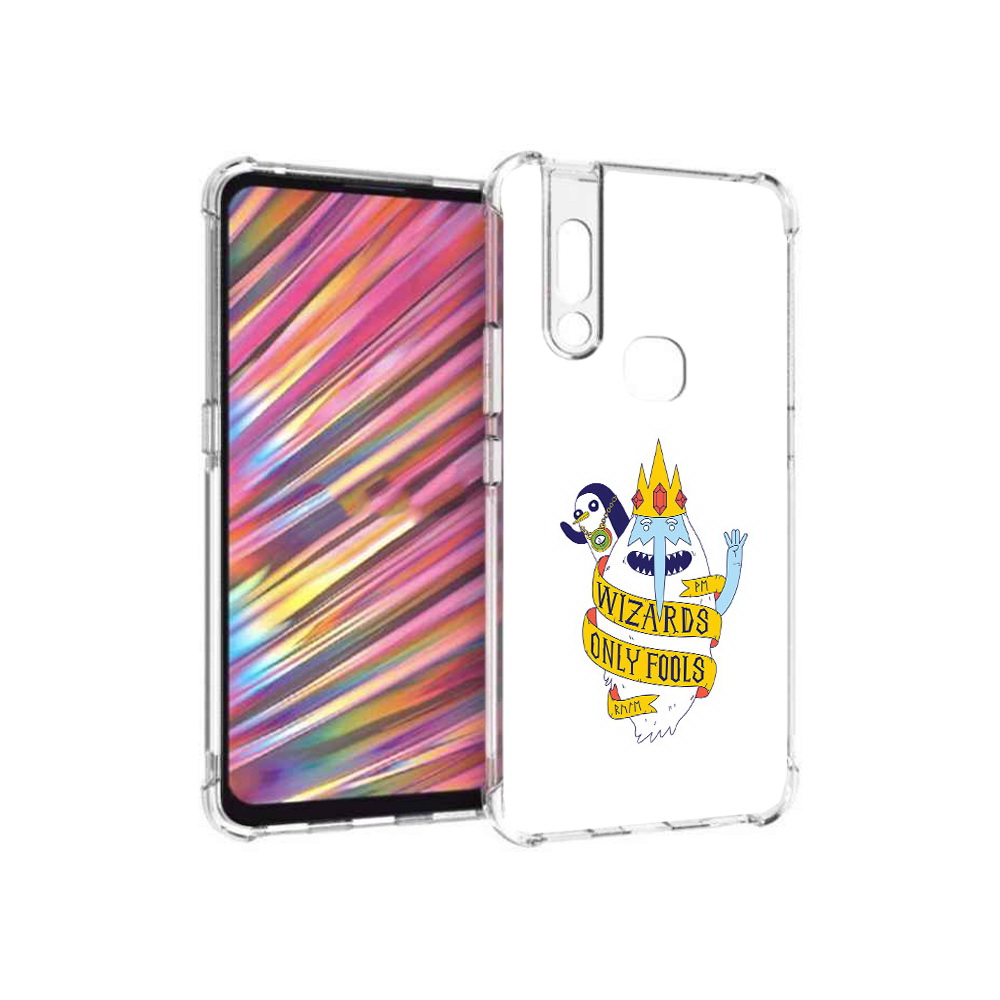 

Чехол MyPads Tocco для Vivo V15 время приключений снежный король (PT127905.397.278), Прозрачный, Tocco