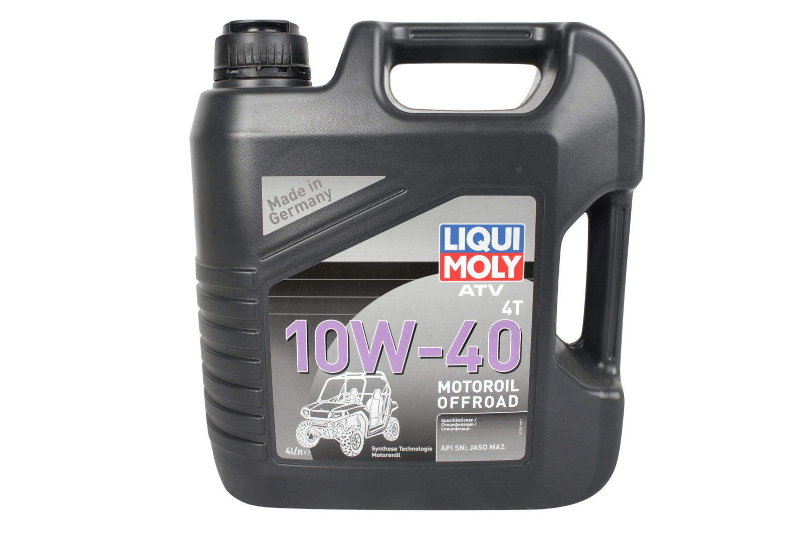 

LIQUI MOLY ATV 4T Motoroil Offroad 10W-40 4л, ATV 4T Motoroil Offroad