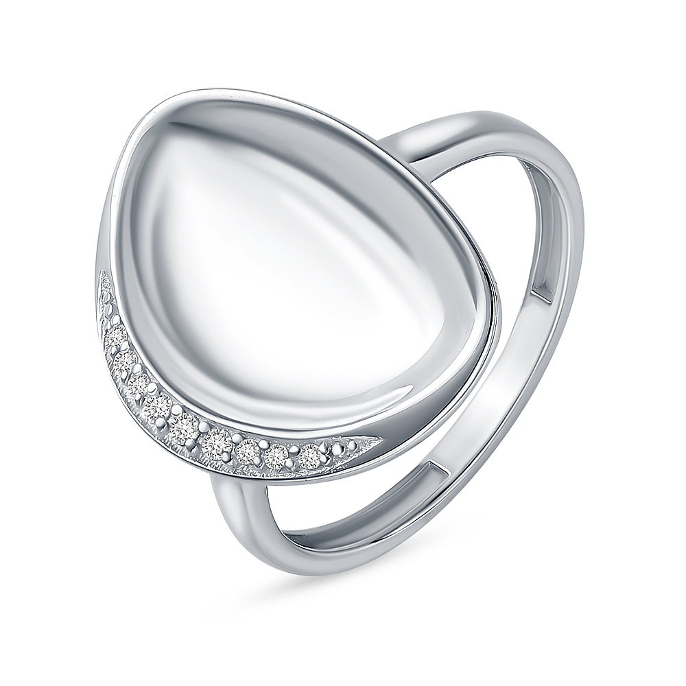 

Кольцо из серебра р.  585Gold 701012734, фианит, 701012734