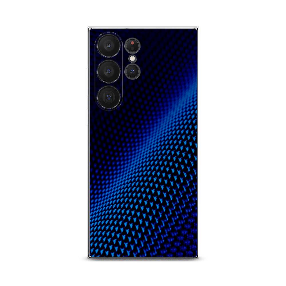 

Чехол Awog на Samsung Galaxy S23 Ultra 5G "Синий карбон", Черный;синий, 2107550-3