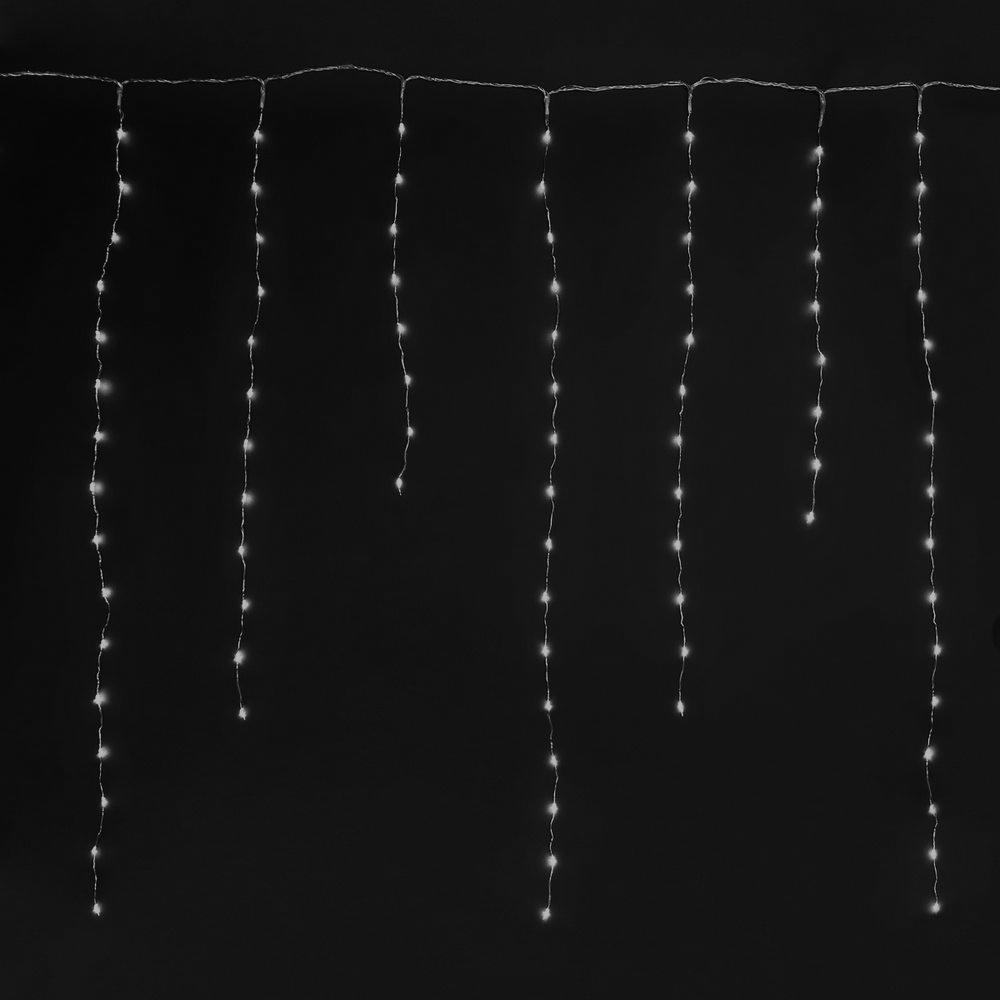 

Гирлянда Бахрома SH Lights ICLDM, 2.3х0.8 м, холодная белая с мерцанием, низковольтная, ICLDM