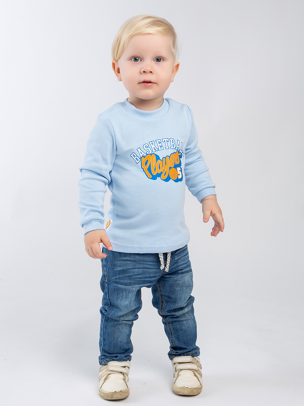 

Водолазка детская Желтый кот 206и, голубой, 98, 206и