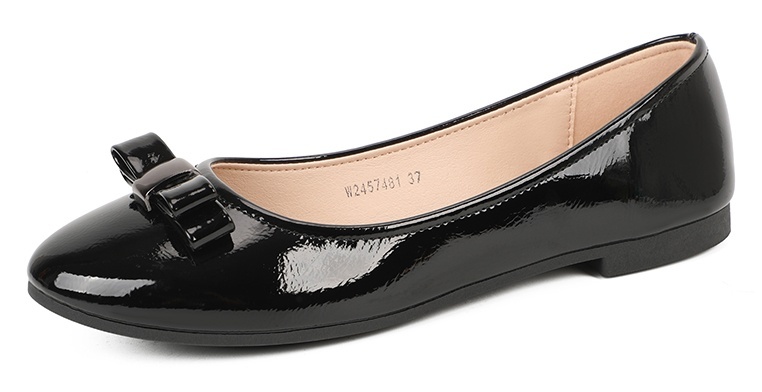 

Балетки женские T.Taccardi ZS24A-16 черные 40 RU, Черный, ZS24A-16