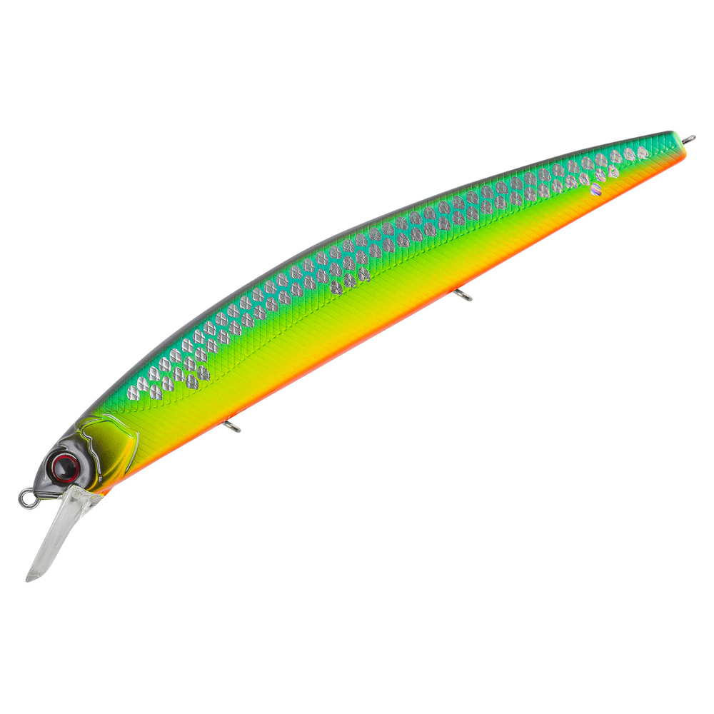 

Воблер TsuYoki CHANCE 130SP #805S, 130 мм, 21.5 гр, до 1.4 м, суспендер, Разноцветный