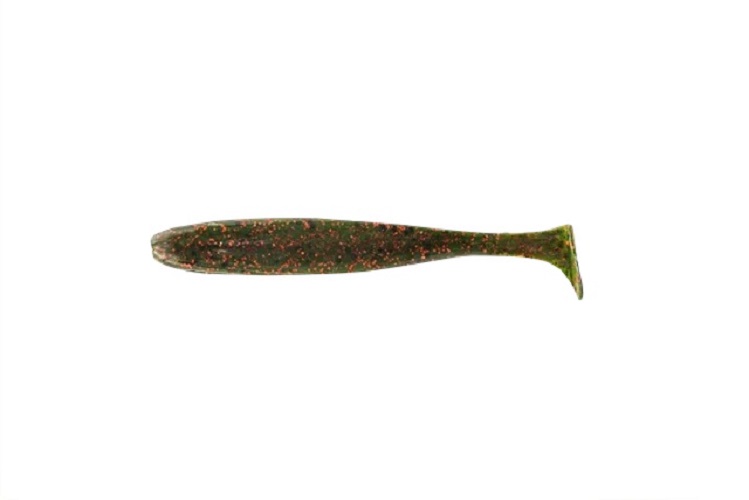 Приманка съедобная ALLVEGA Blade Shad 7,5см 2,5г 7шт цвет green pumpkin red flake