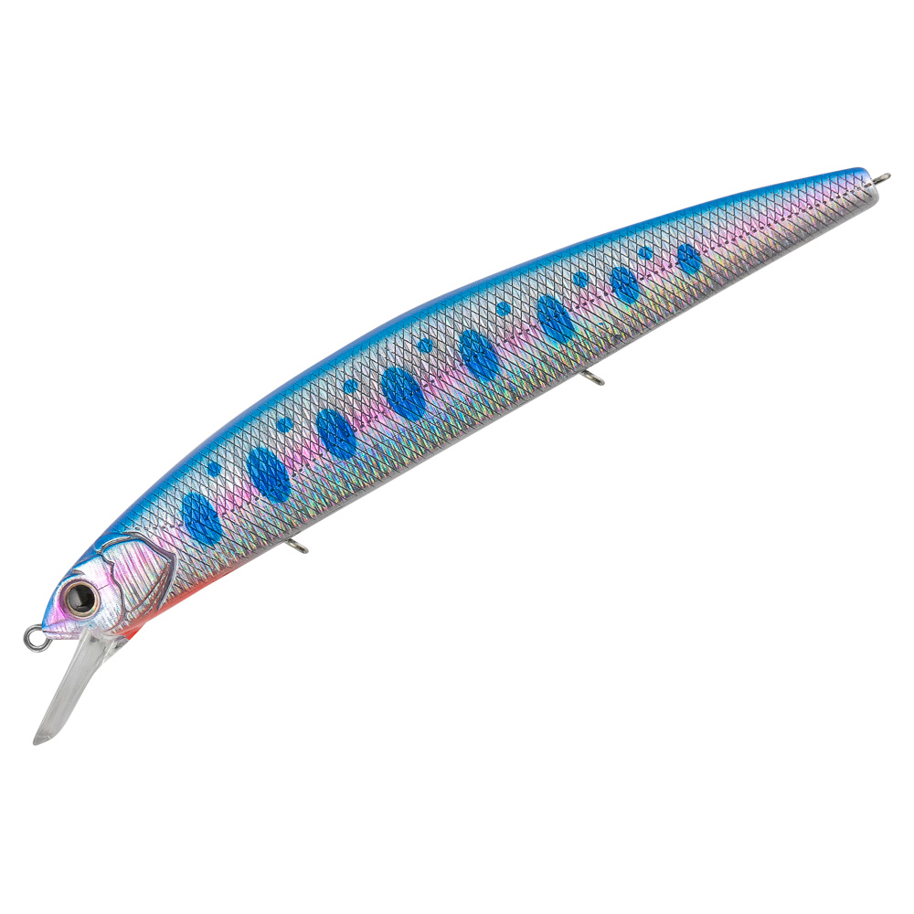 

Воблер TsuYoki CHANCE 130SP #X003, 130 мм, 21.5 гр, до 1.4 м, суспендер