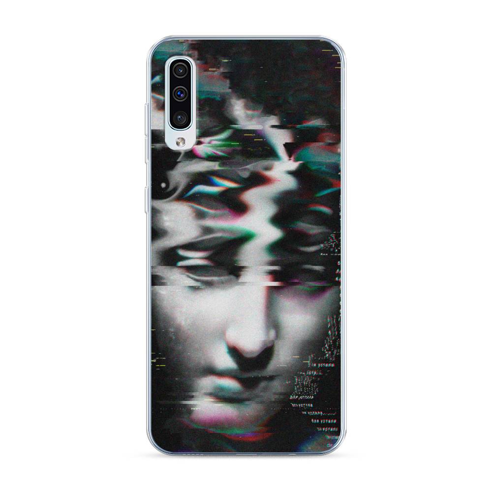 фото Силиконовый чехол "glitch art" на samsung galaxy a30s awog