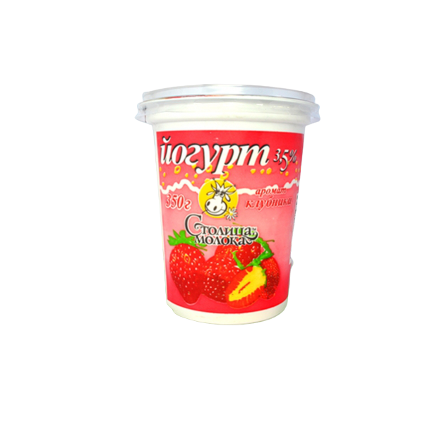 

Питьевой йогурт Столица молока клубника 2,5% 350 г
