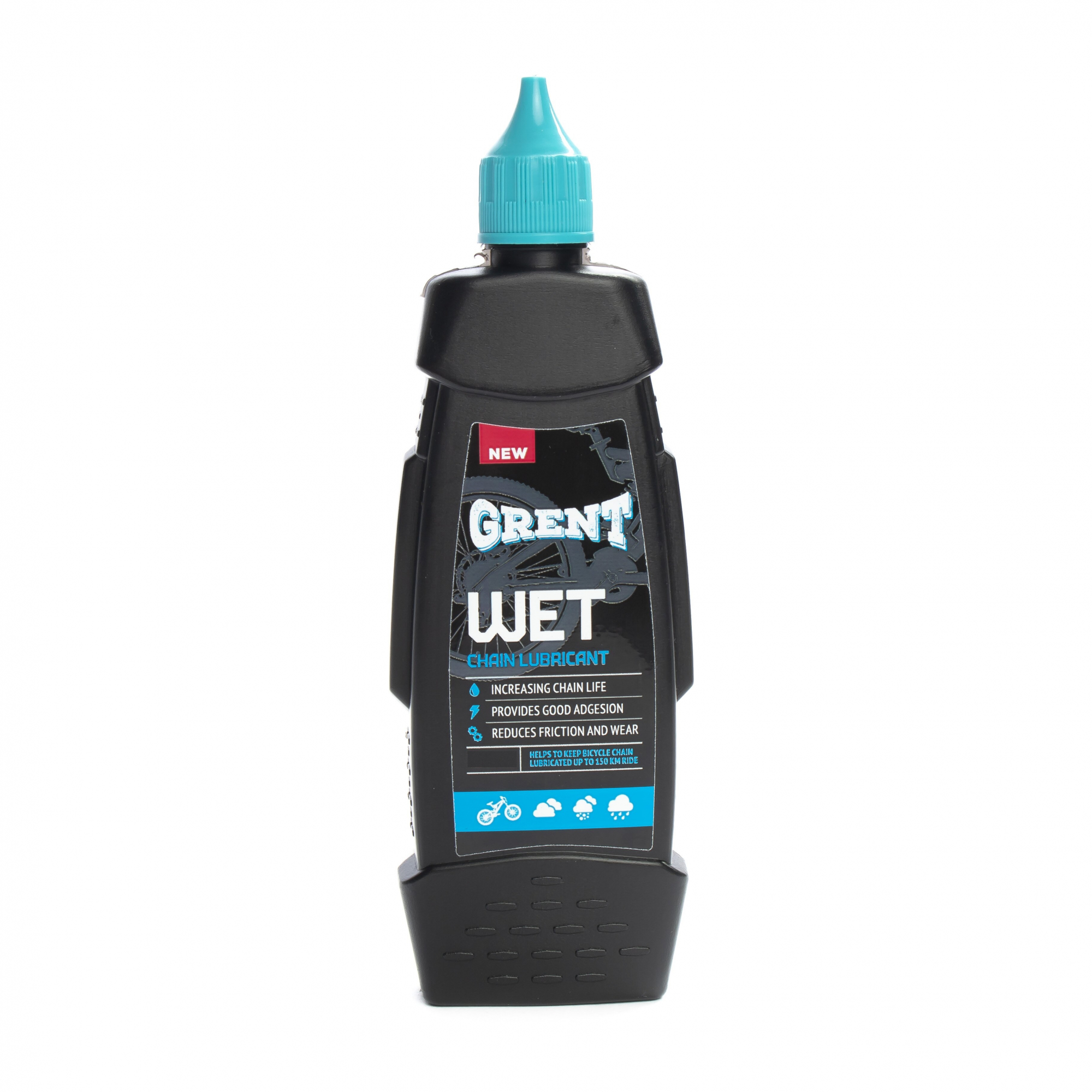фото Цепная велосмазка grent wet lube для влажной погоды 60 мл