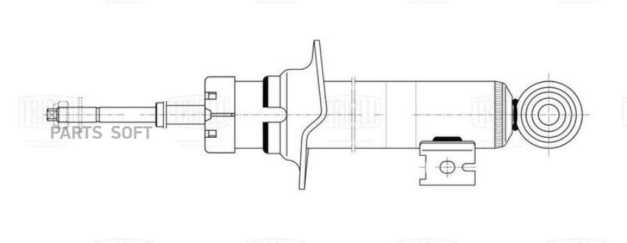 

Амортизатор Для А/М Mitsubishi Pajero Sport (08-) Пер. (Ag 11060)