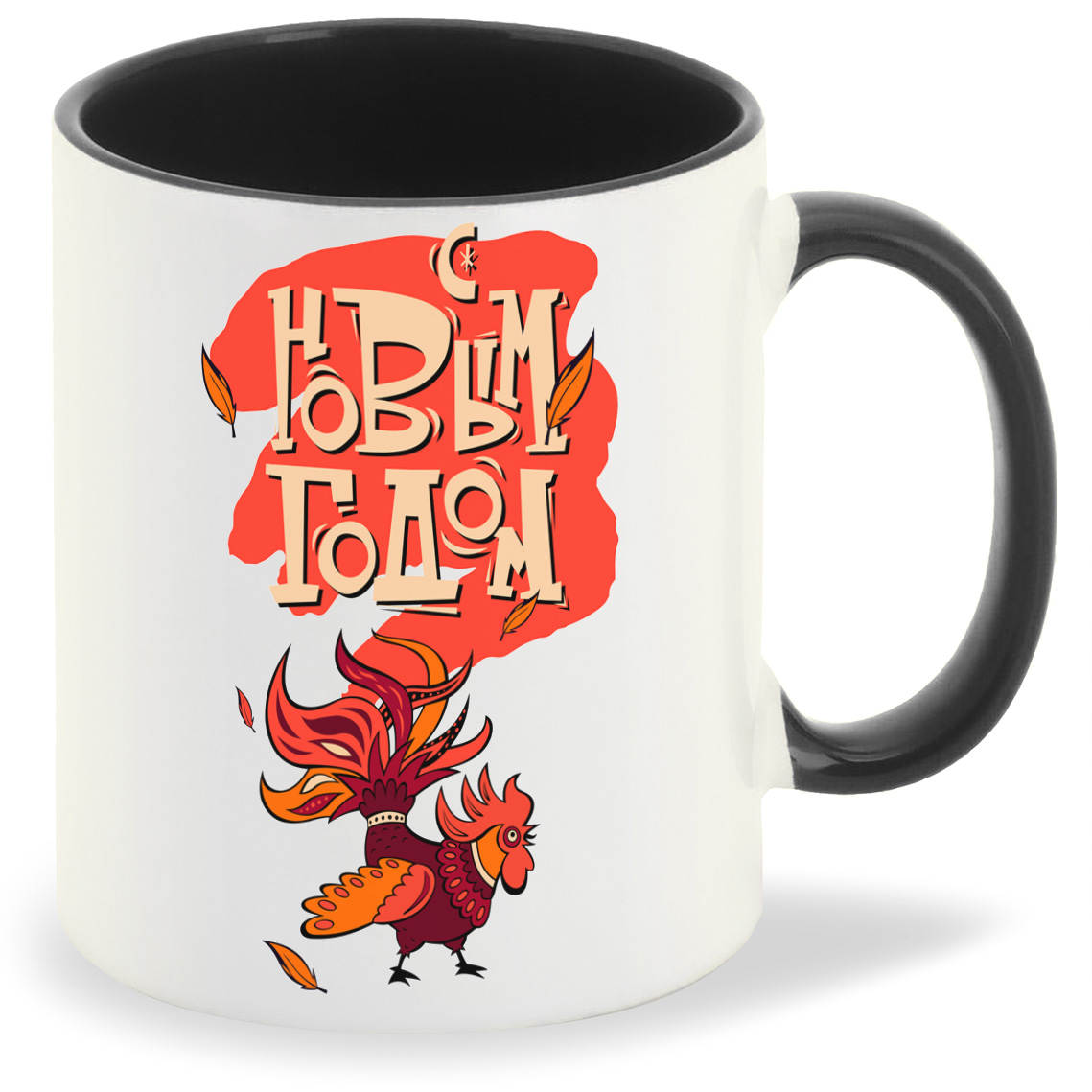 

Кружка CoolPodarok С новым годом, С новым годом