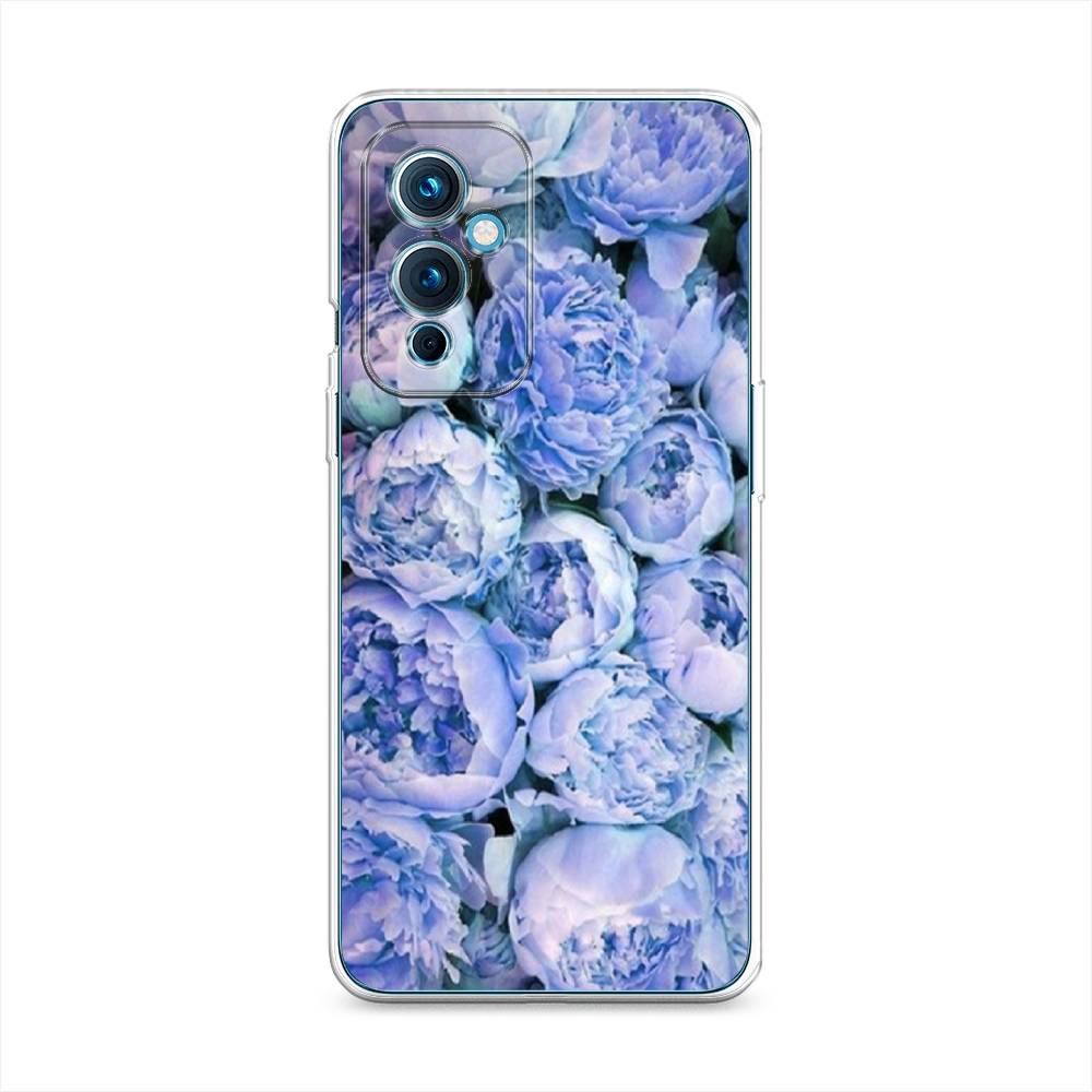

Чехол Awog на OnePlus 9 LE2110 / ВанПлас 9 LE2110 "Пионы голубые", Разноцветный, 152750-8