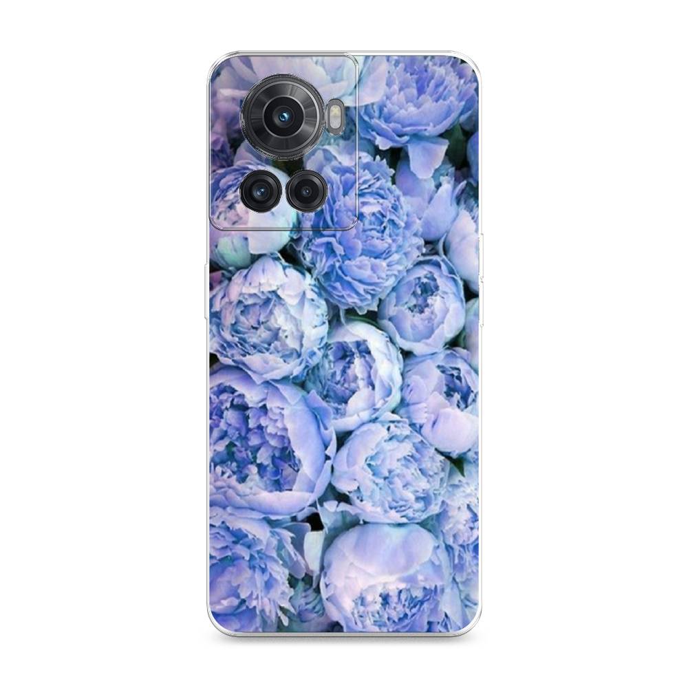 

Чехол Awog на OnePlus Ace / ВанПлас Ace "Пионы голубые", Разноцветный, 153050-8