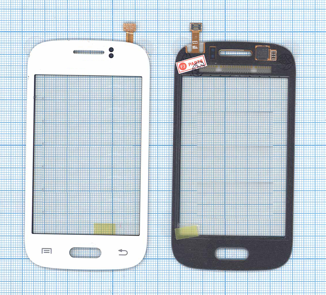 

Сенсорное стекло (тачскрин) для Samsung Galaxy Young GT-S6310 GT-S6312 белое