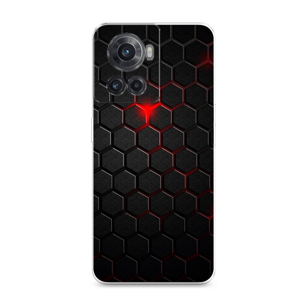 

Чехол Awog на OnePlus Ace / ВанПлас Ace "Фон соты красные", Разноцветный, 153050-3