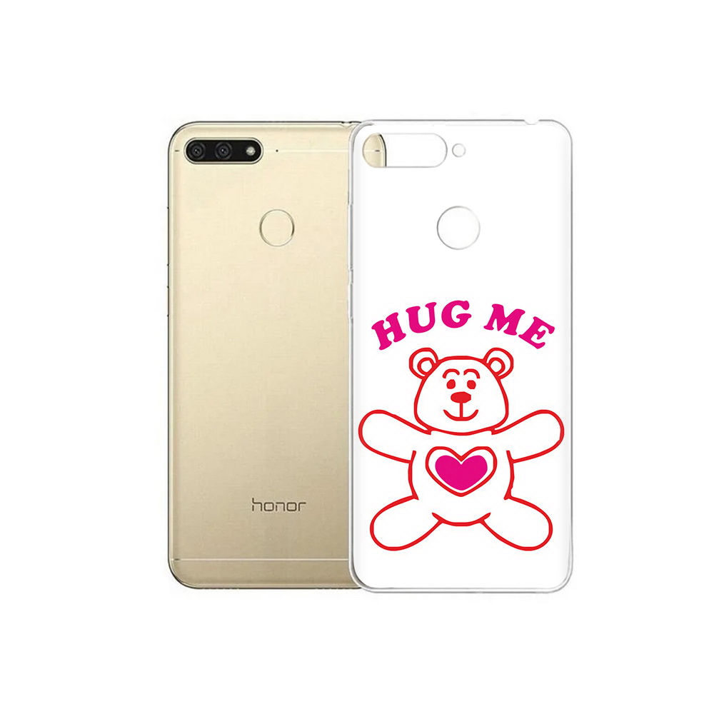 

Чехол MyPads Tocco для Huawei 7C 14 февраля обними меня (PT111175.61.4), Прозрачный, Tocco
