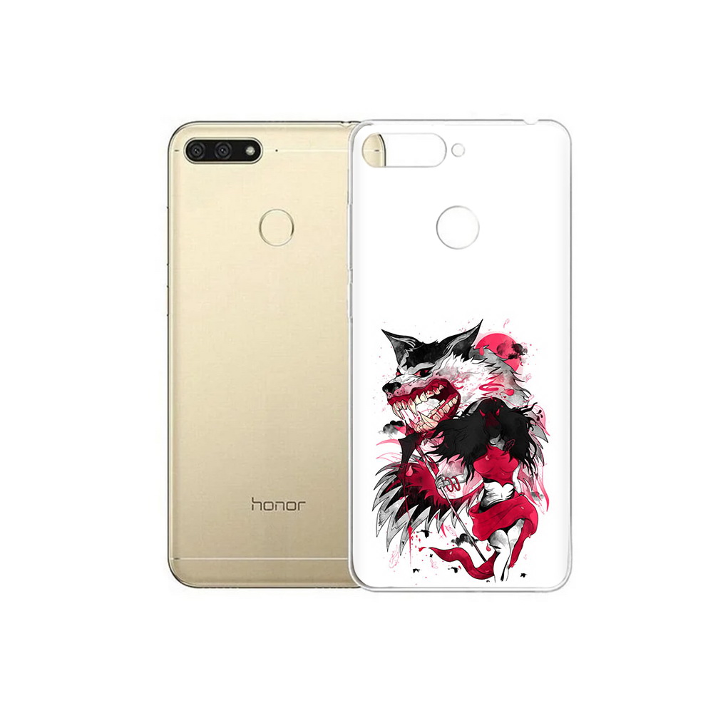 

Чехол MyPads Tocco для Huawei 7C красная шапочка (PT111175.61.410), Прозрачный, Tocco