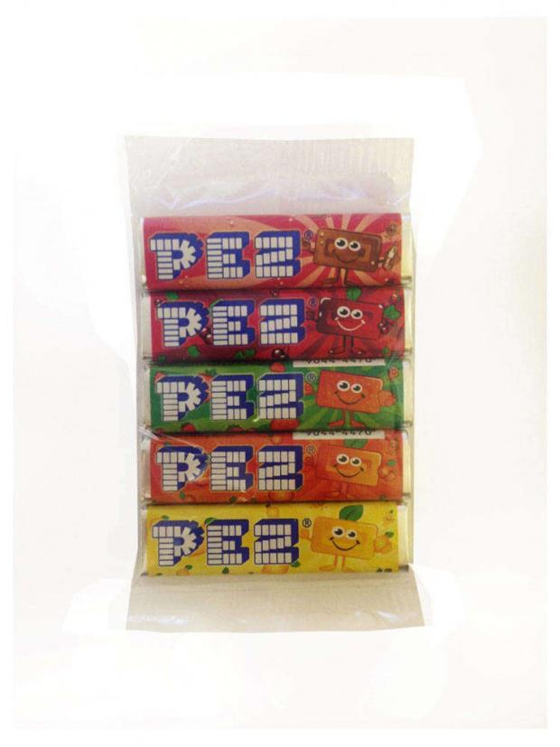 Конфеты Pez Фруктовые мультипак 42,5 г