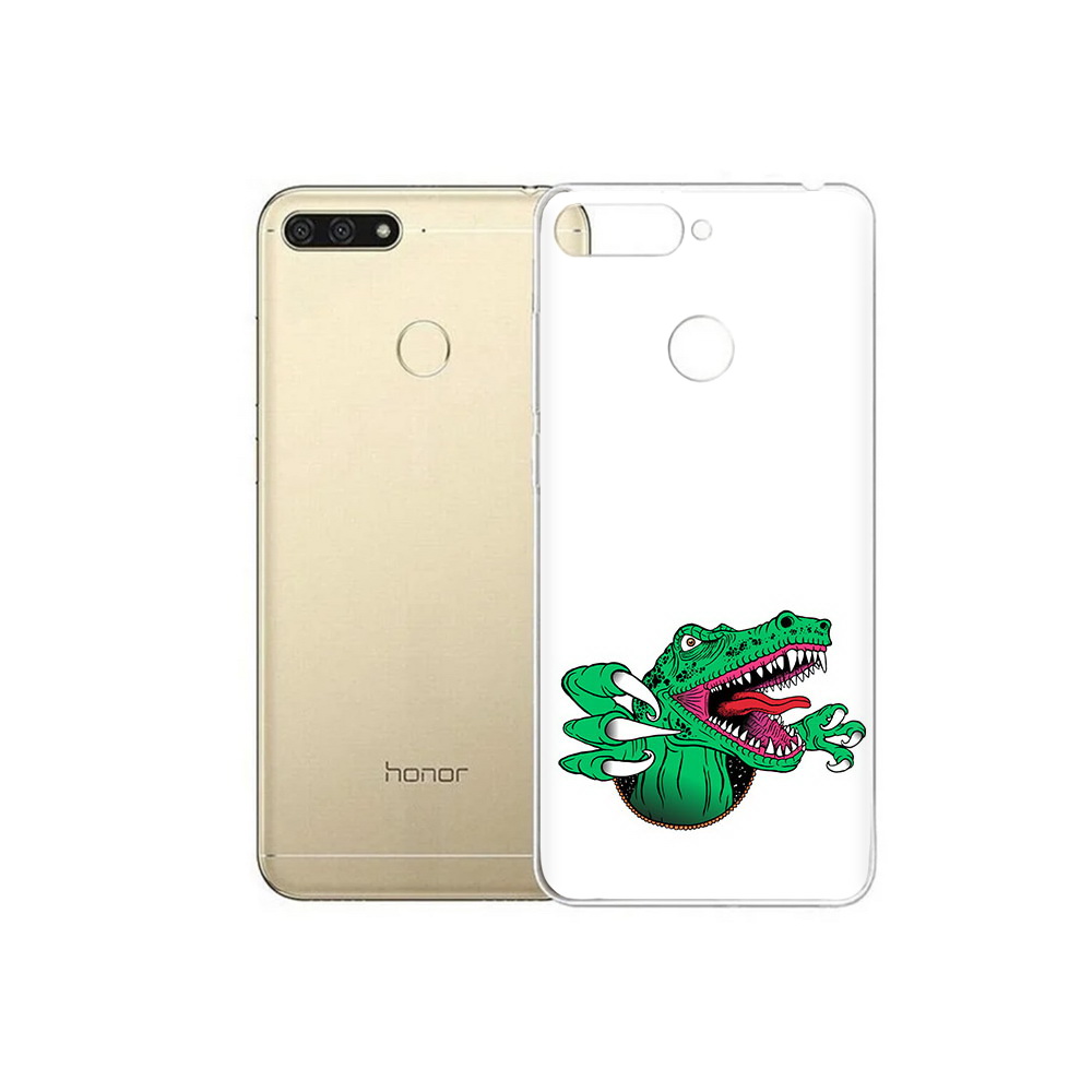 

Чехол MyPads Tocco для Huawei 7C крокодил (PT111175.61.417), Прозрачный, Tocco