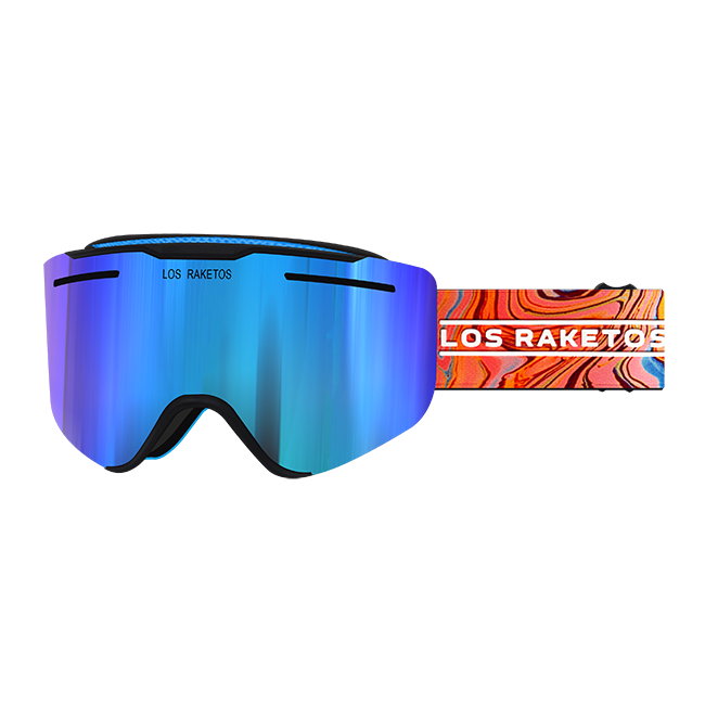 

Маска горнолыжная LOS RAKETOS SNAP Magnet Blue Chrom с дополнительной линзой, SNAP Magnet Blue Chrom
