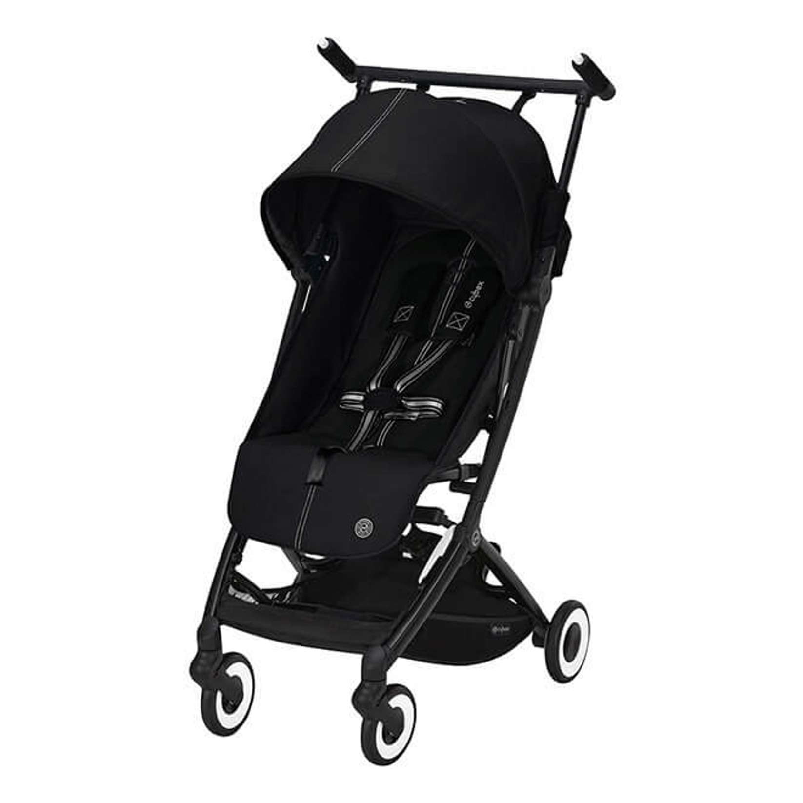 

Коляска прогулочная с дождевиком Cybex Libelle Moon Black