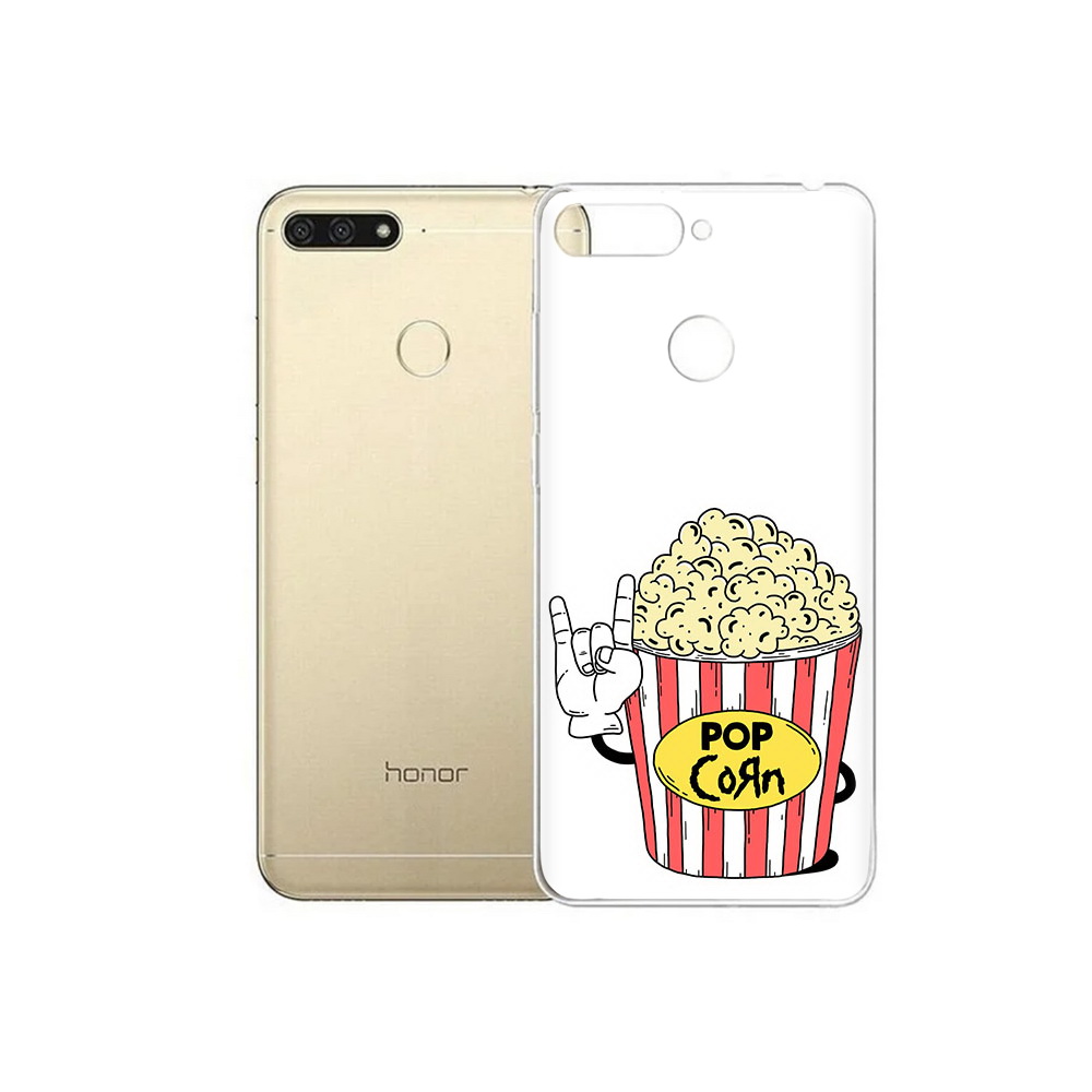 

Чехол MyPads Tocco для Huawei 7C крутой попкорн (PT111175.61.427), Прозрачный, Tocco
