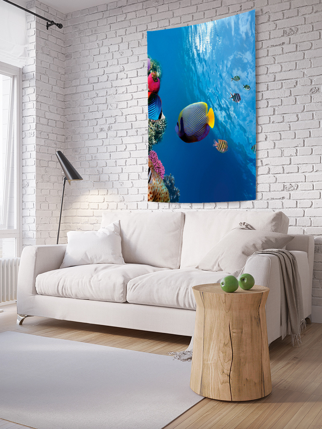 

Вертикальное фотопанно на стену JoyArty Морской мир 150x200 см, Морской мир