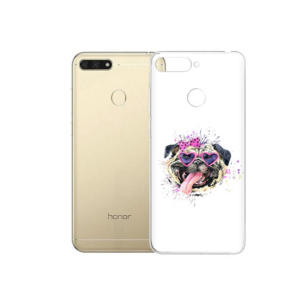 

Чехол MyPads Tocco для Huawei 7C Веселая собака (PT111175.61.43), Прозрачный, Tocco