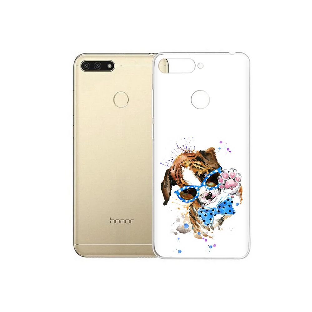 

Чехол MyPads Tocco для Huawei 7C лапочка (PT111175.61.434), Прозрачный, Tocco