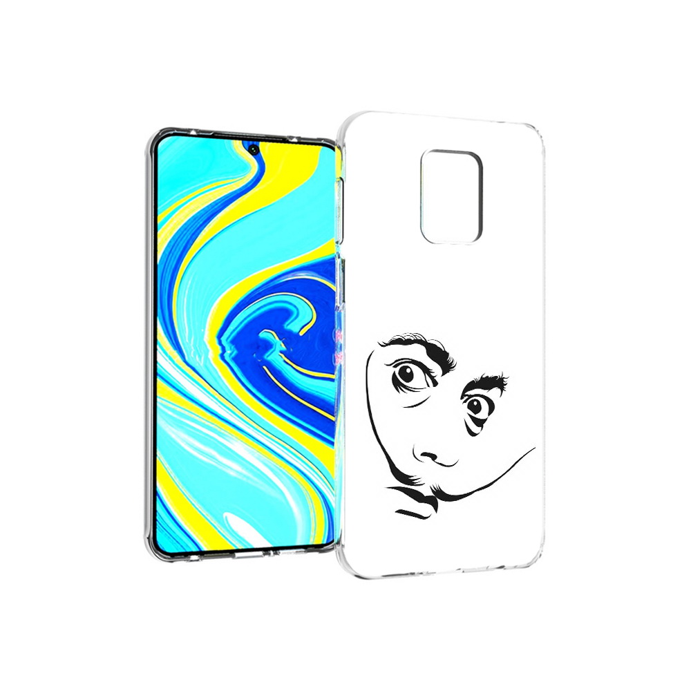Чехол MyPads Tocco для Xiaomi Redmi Note 9 Pro мужчина с длинными усами (PT146368.268.487)
