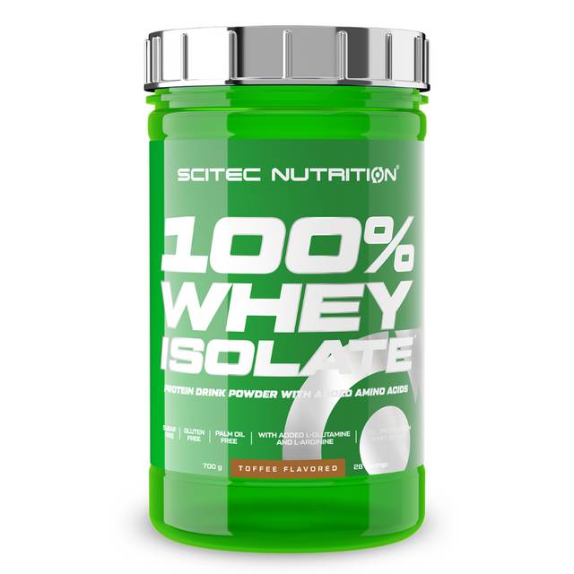 Протеин Scitec Nutrition 100% Whey Isolate 700 г, тоффи