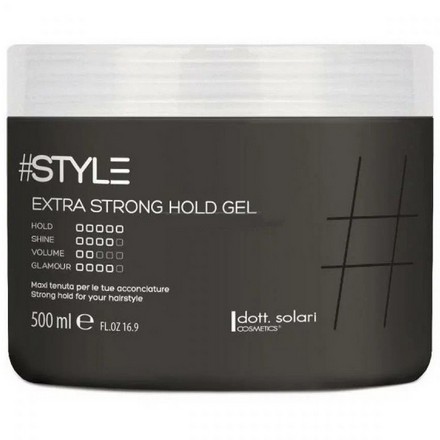 

Гель сверхсильной фиксации Dott.Solari Cosmetics #STYLE 500 мл