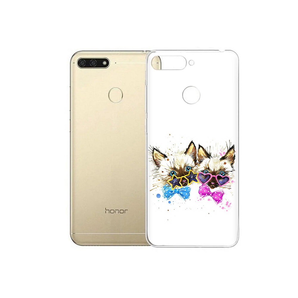 

Чехол MyPads Tocco для Huawei 7C милые котята (PT111175.61.474), Прозрачный, Tocco