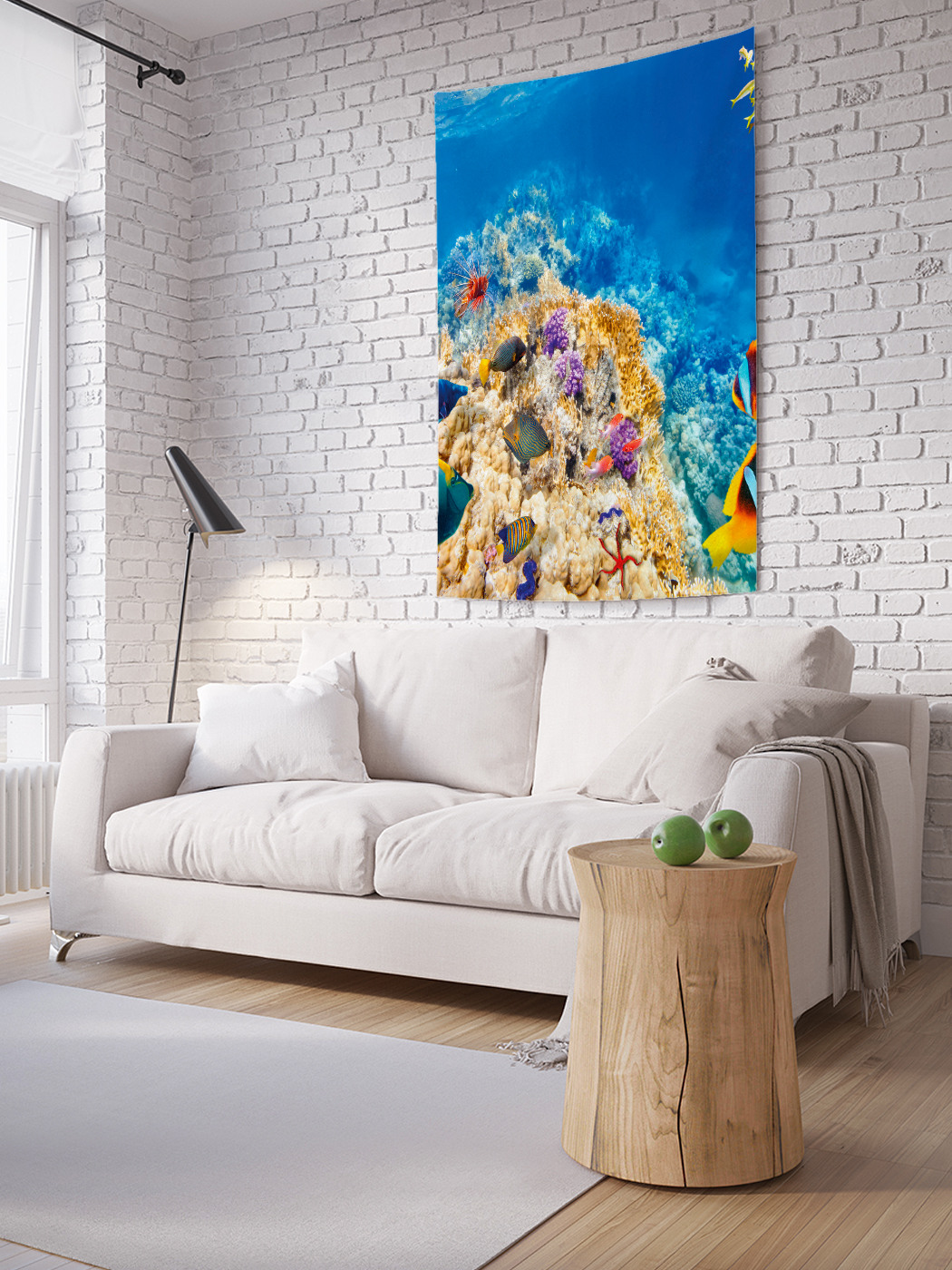 

Вертикальное фотопанно на стену JoyArty Рыбный мир 150x200 см, Рыбный мир