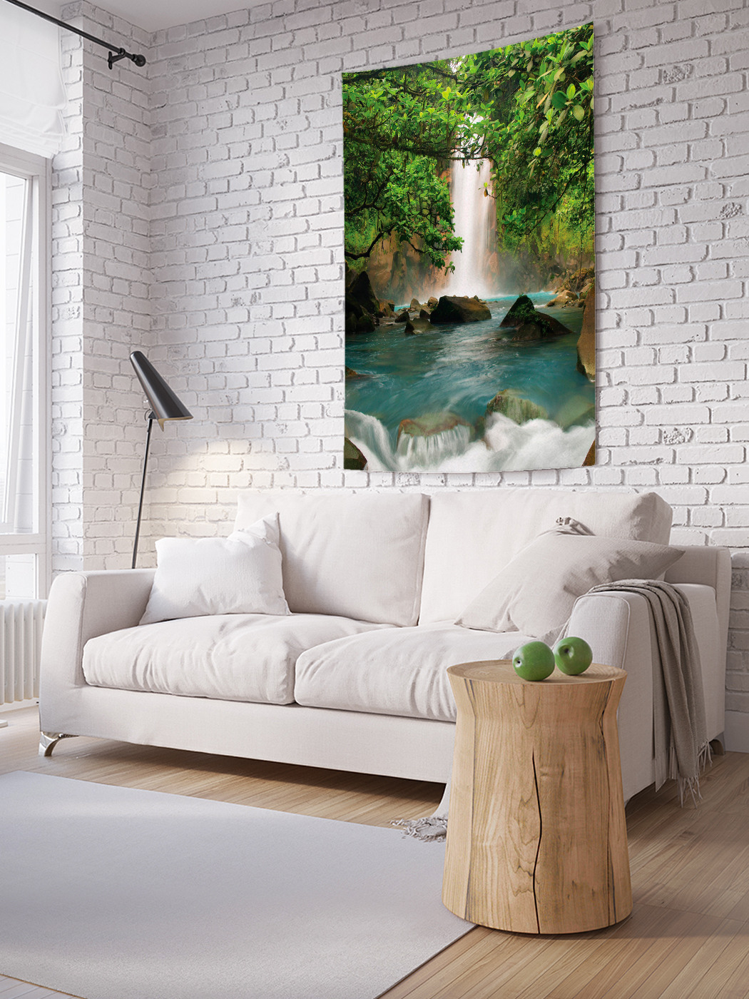 

Вертикальное фотопанно на стену JoyArty Вверх по течению 150x200 см, Вверх по течению