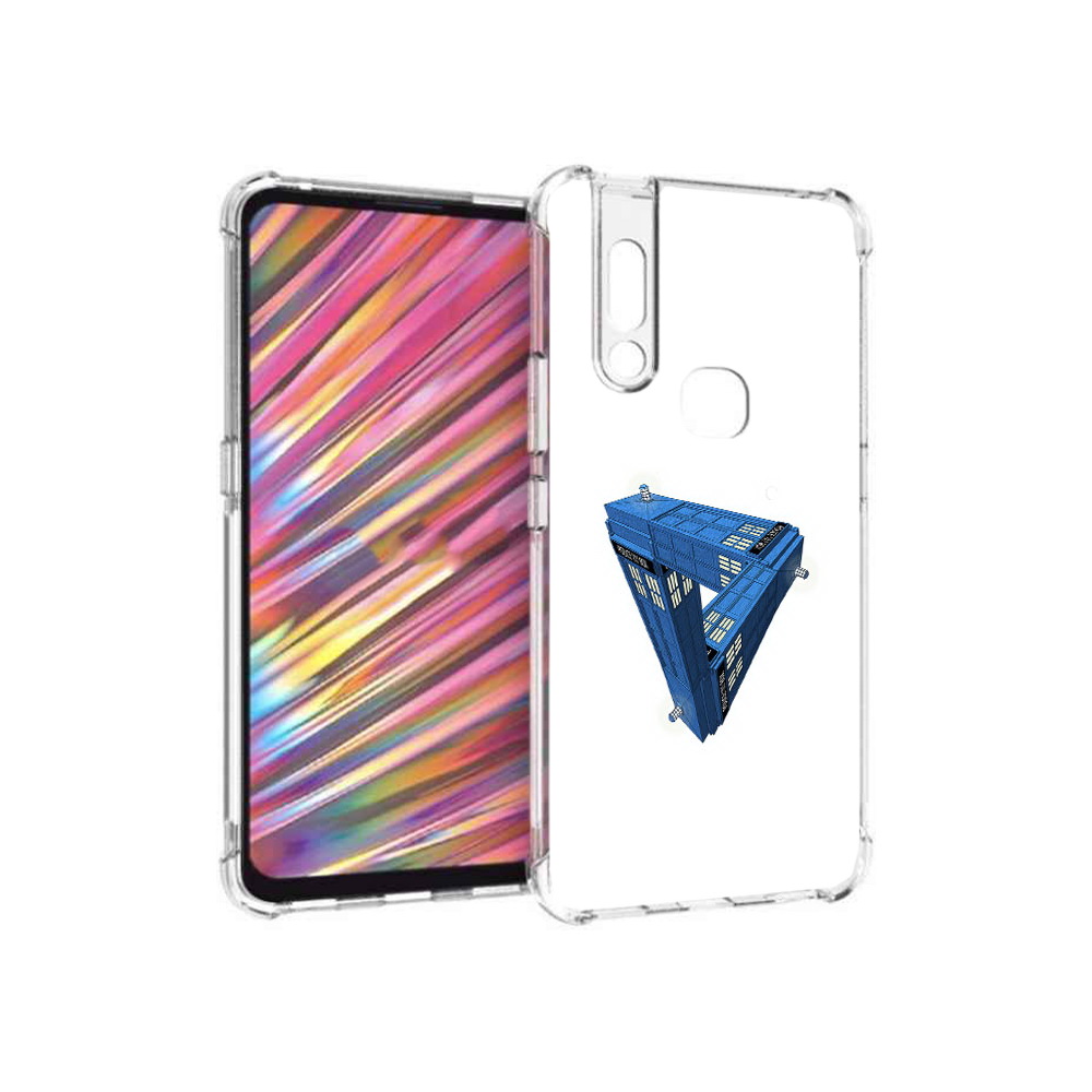 

Чехол MyPads Tocco для Vivo V15 головолока абстракция (PT127905.397.291), Прозрачный, Tocco