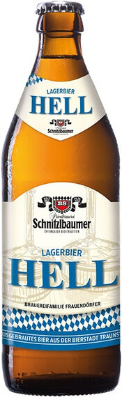 Пиво Schnitzlbaumer Lagerbier Hell 4,9% 0,5 л