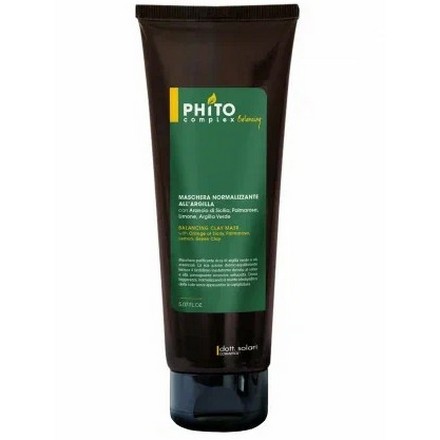 Маска для волос Dott.Solari Cosmetics PhitoComplex Balancing 150 мл dott solari cosmetics маска для волос с маслами баобаба и льняного масла olea baobab 200