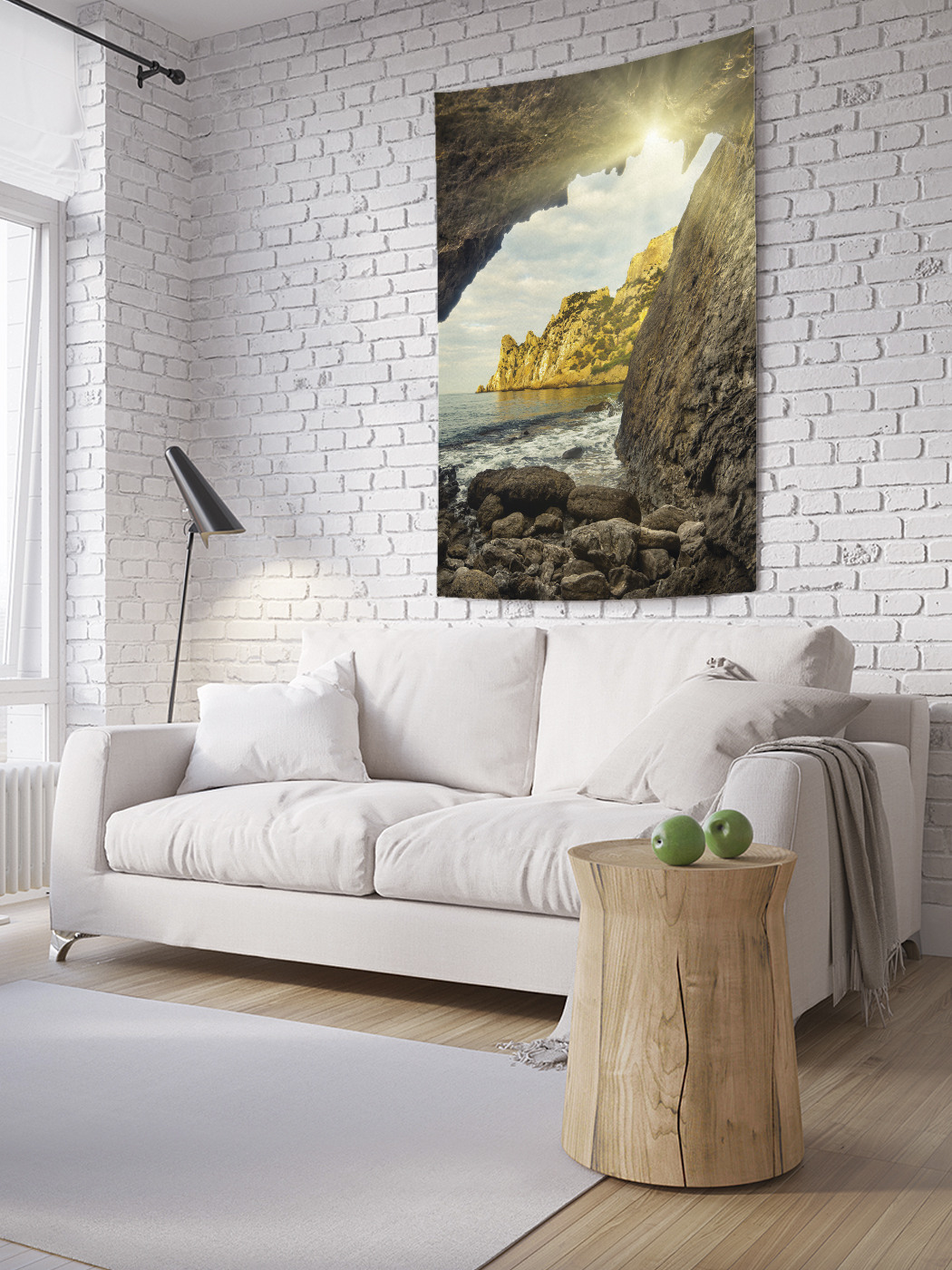 

Вертикальное фотопанно на стену JoyArty Рассвет в ущелье 150x200 см, Рассвет в ущелье