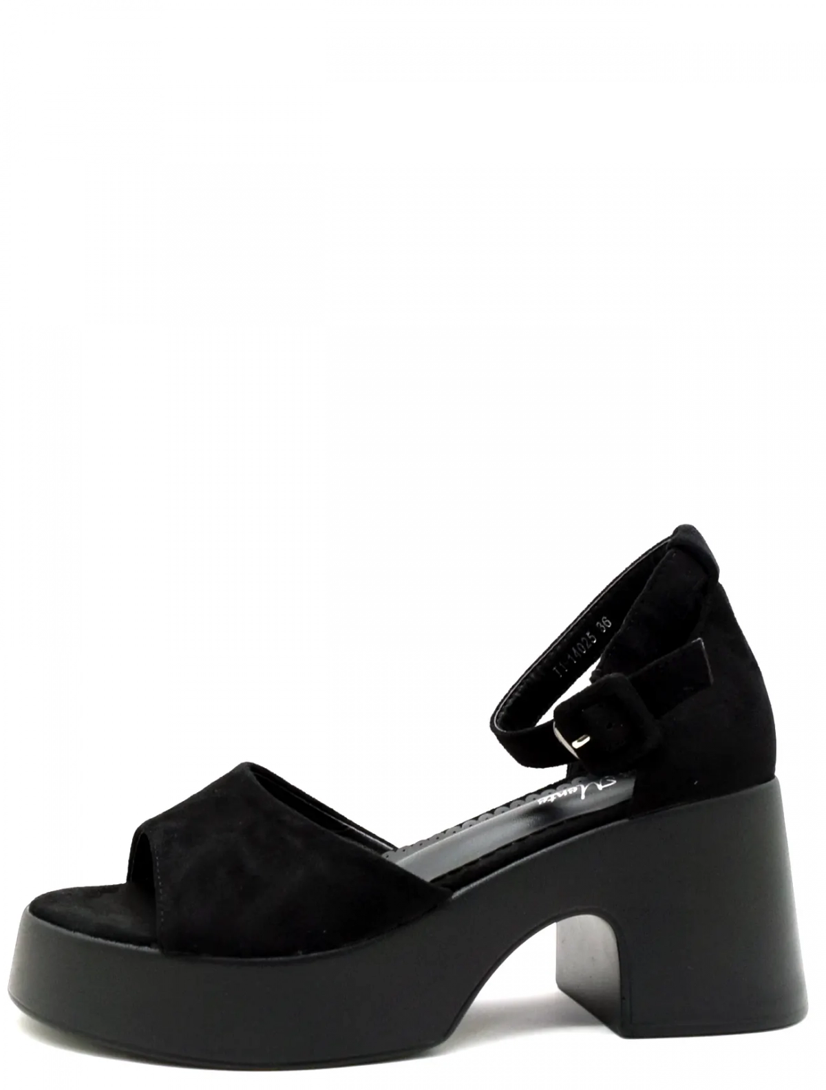 Босоножки женские Bona Mente 361010472 черные 37 RU