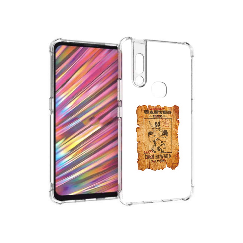 

Чехол MyPads Tocco для Vivo V15 дедпул (PT127905.397.317), Прозрачный, Tocco