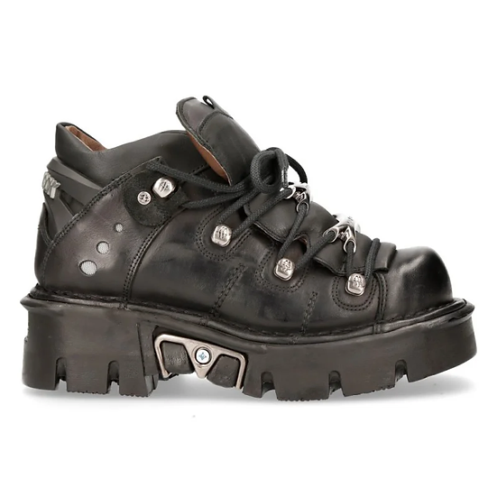 

Полуботинки мужские NEW ROCK M-106N-C54 черные 7 UK, M-106N-C54