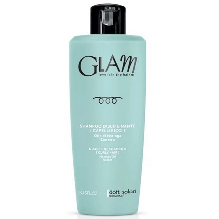 Шампунь Dott.Solari Cosmetics Glam Curly Hair 250 мл dott solari cosmetics маска для гладкости и блеска волос glam smooth hair 175 0