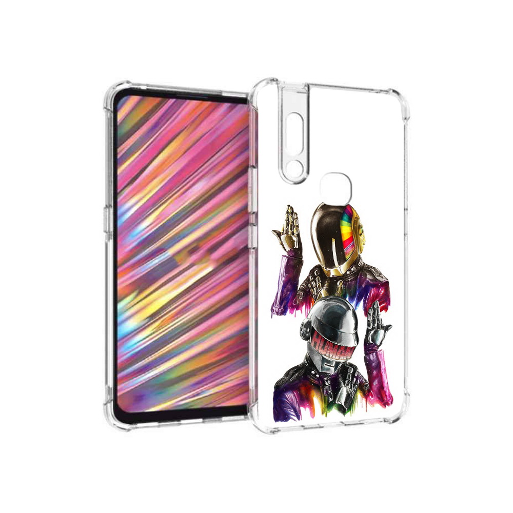 

Чехол MyPads Tocco для Vivo V15 диско космонавты (PT127905.397.329), Прозрачный, Tocco
