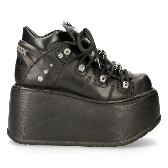 

Полуботинки мужские NEW ROCK M-106N-S77 черные 6 UK, M-106N-S77